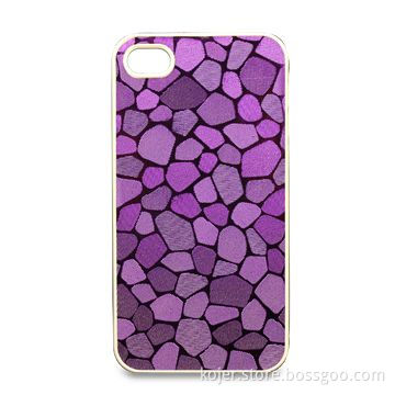 Case for Apple's iPhone 4, Made of PC and PU Materials, Customized Colors and Logos Welcomed